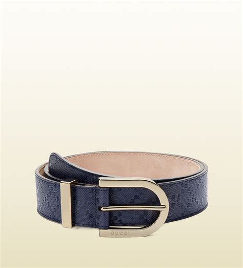 mens blue gucci belt|gucci belt navy blue.